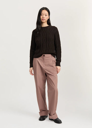 Billy Pant Zip Poplin | Desert Blush