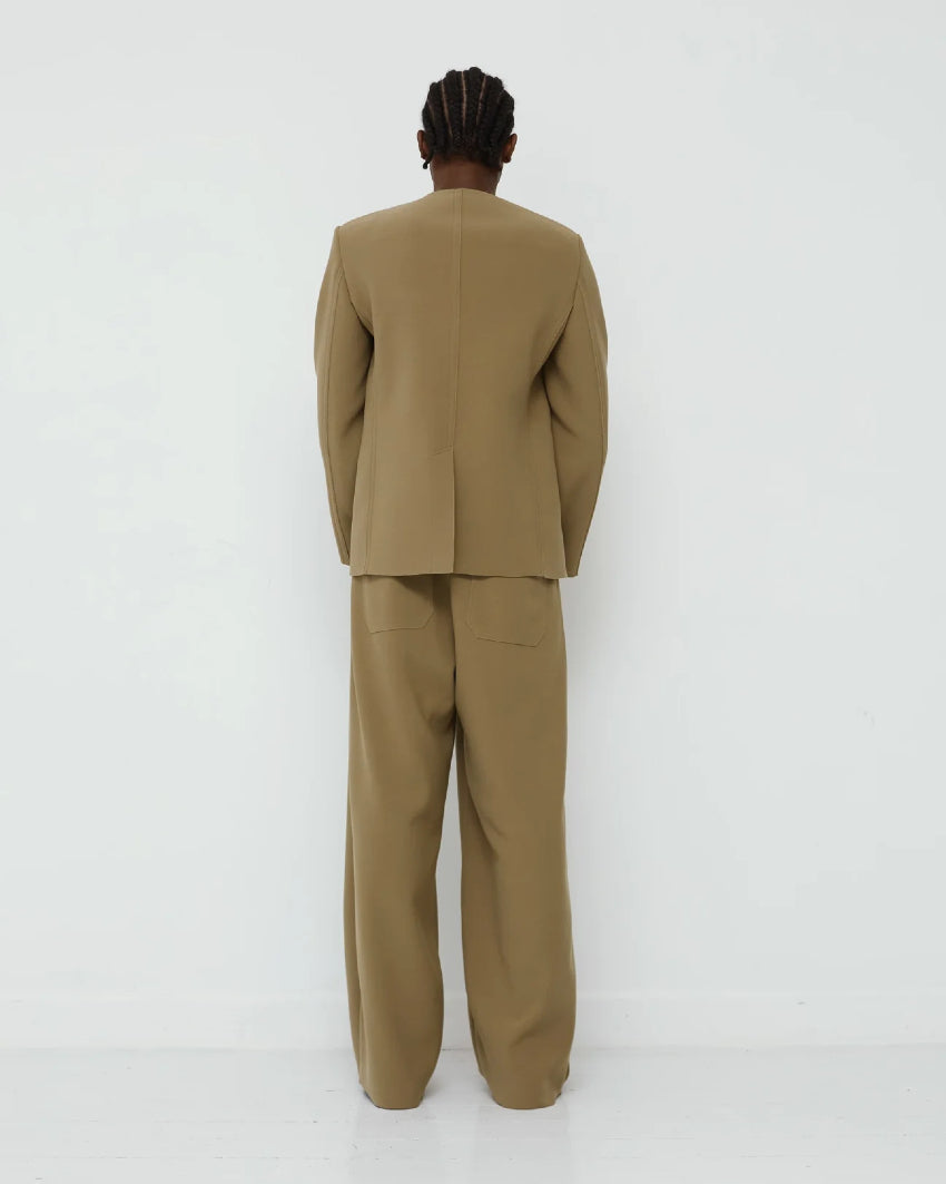 Drawstring Trouser | Khaki