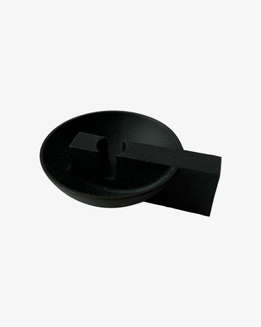 Akolytt Candle Holder in Black Brass