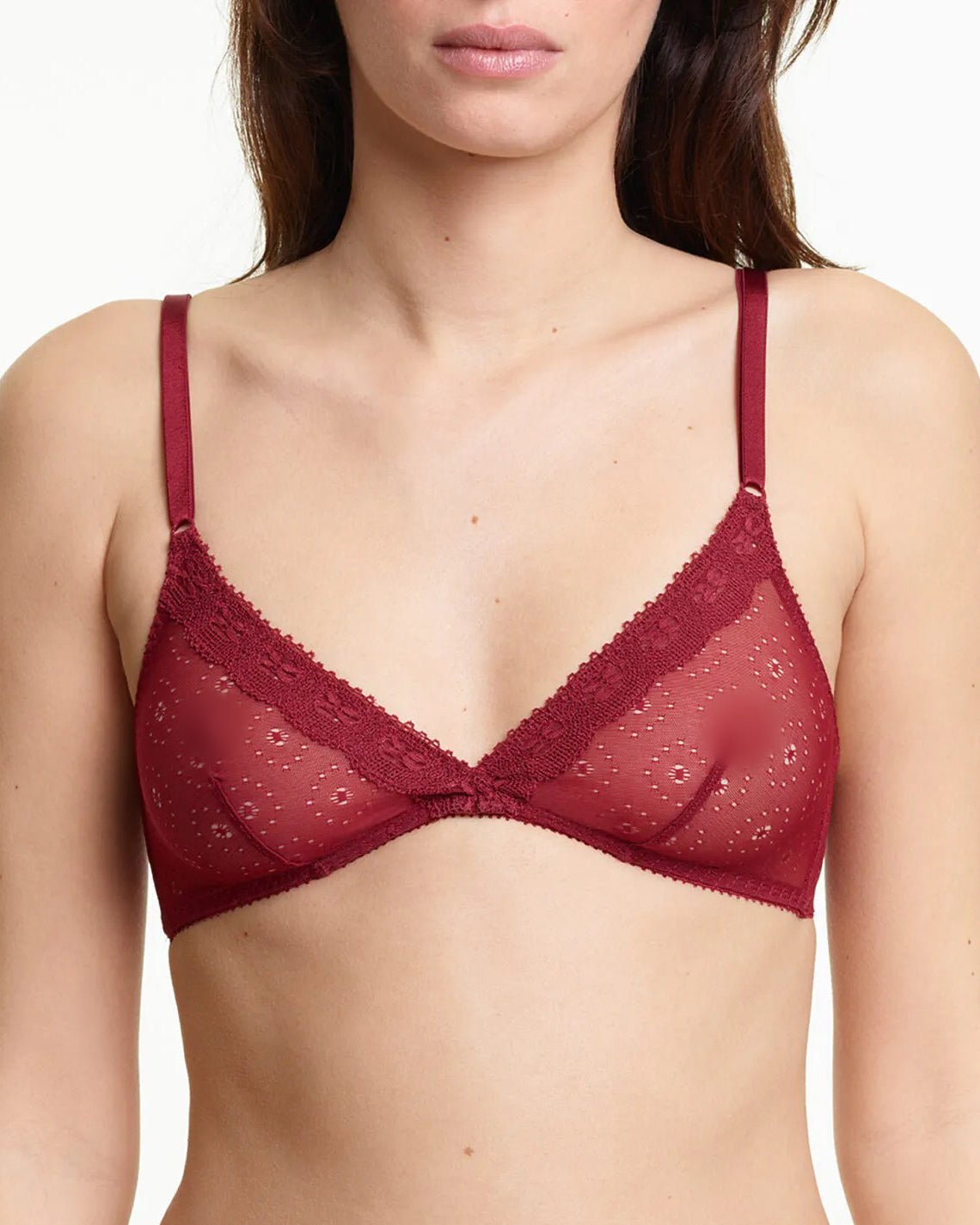 Alexandra Soft Bra | Burgundy