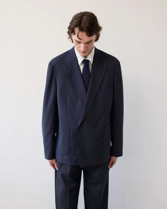 Kirk Unstructured Blazer  | Midnight