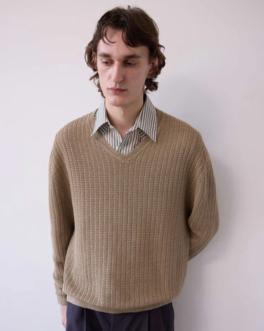 Lounger V Neck | Natural