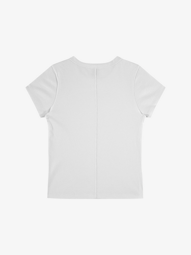 Car Tee | White