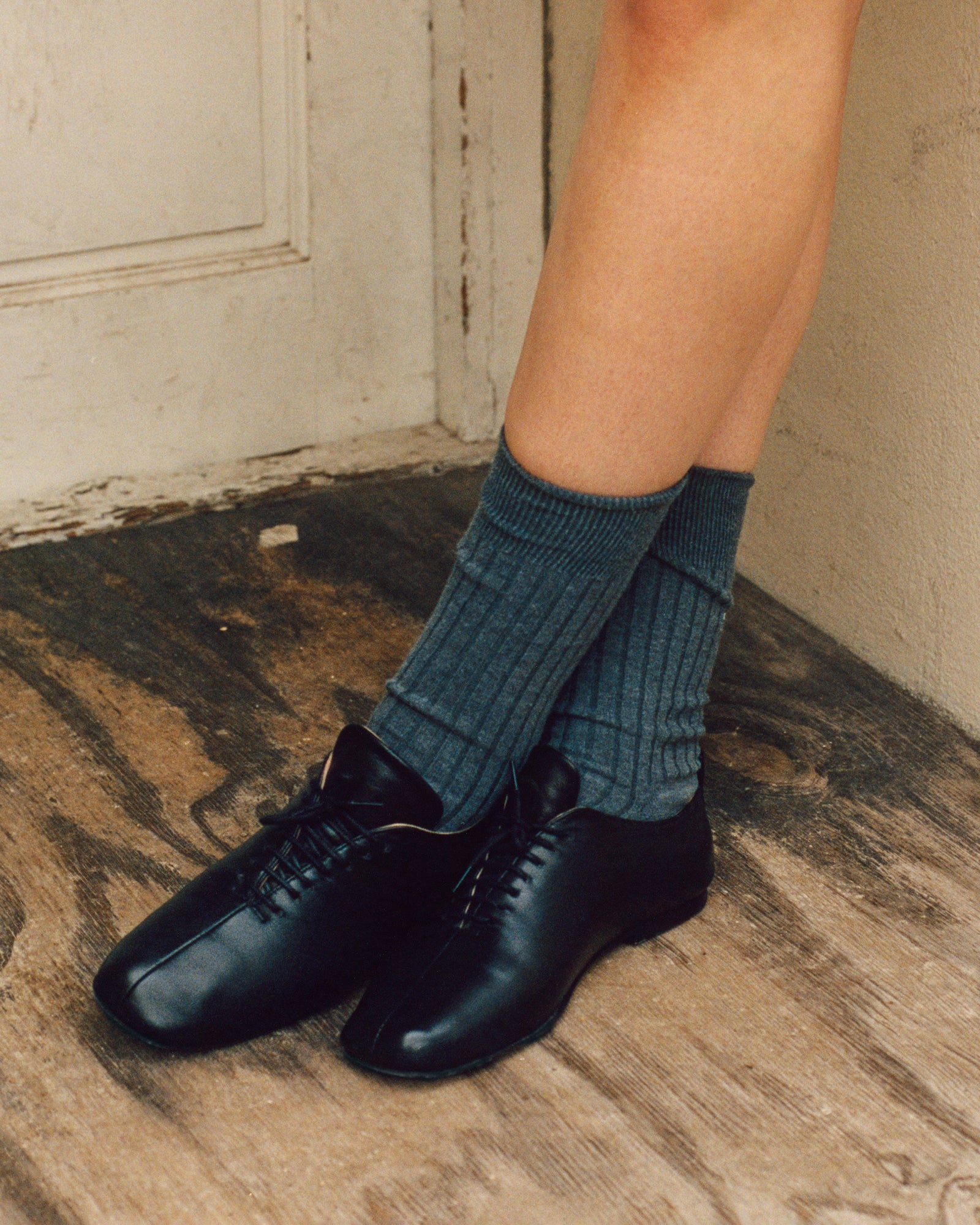 Nico Unstructured Derby | Black