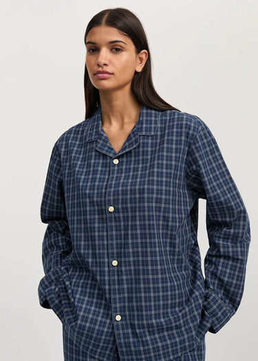 Classic Check Pyjamas in Navy