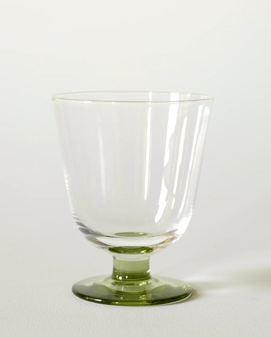 Concave Wine Glass | Moss Green | Box of 2