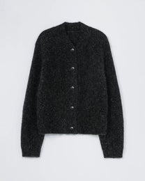 Baby Alpaca Cardigan | Anthracite