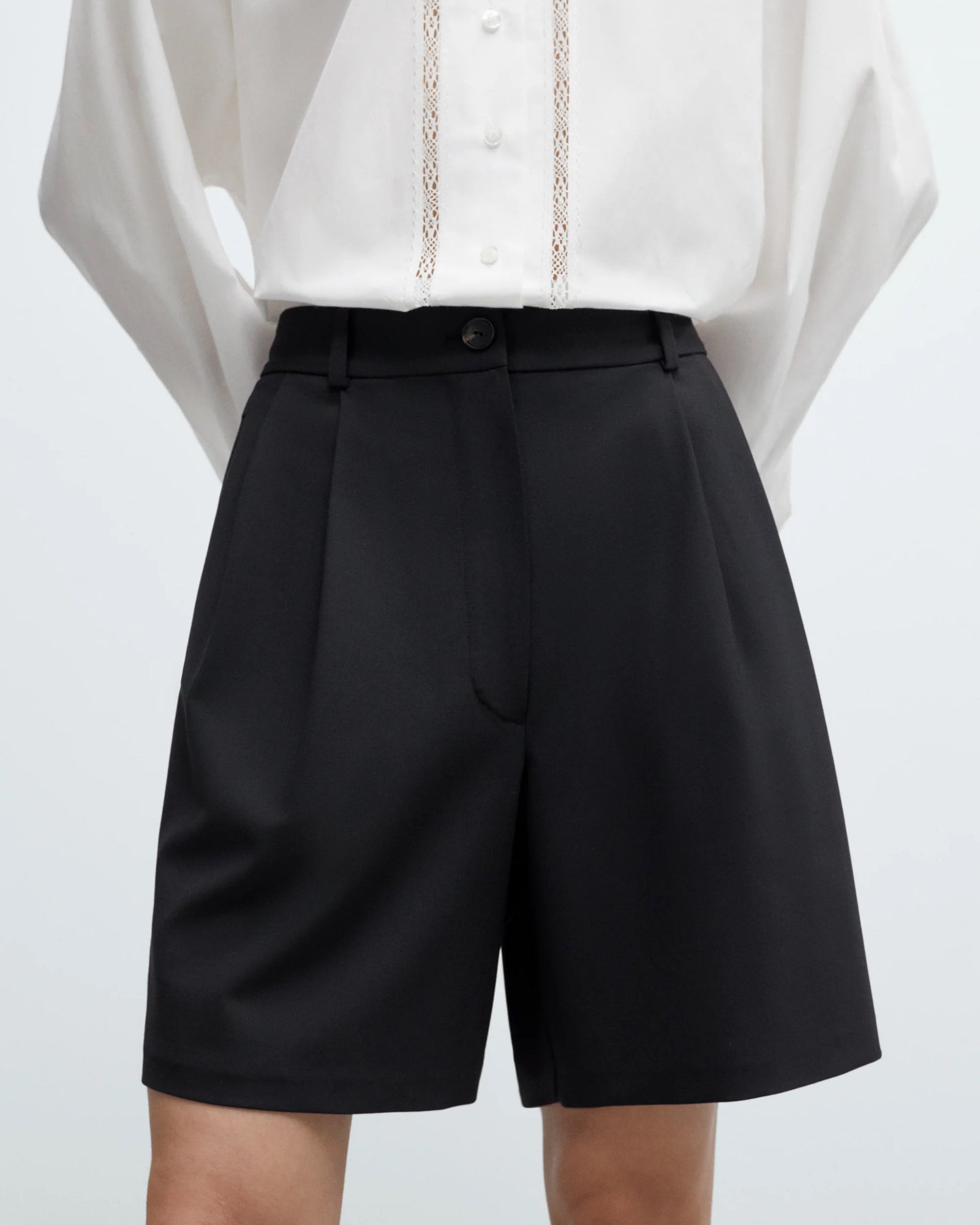 Tailored Bermuda | Black