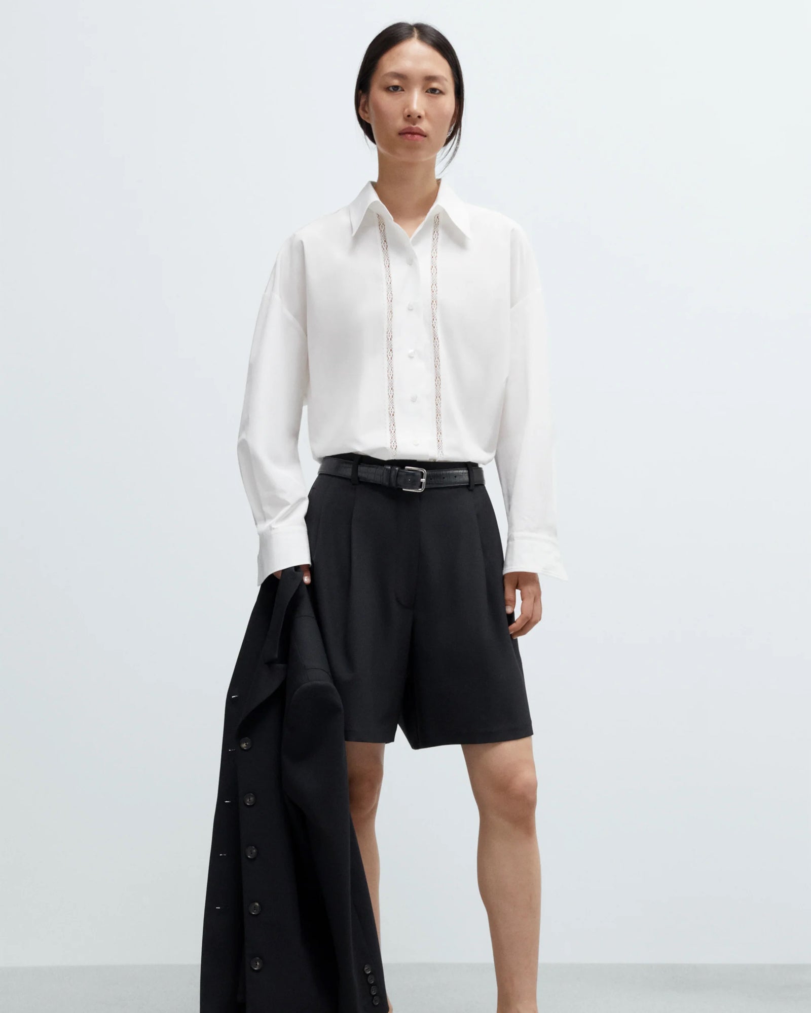 Tailored Bermuda | Black