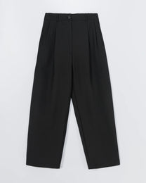 Tailored Masculine Pants | Black