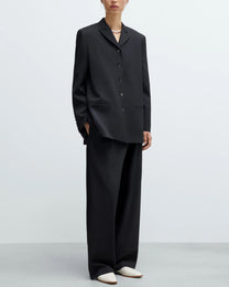Tailored Masculine Pants | Black
