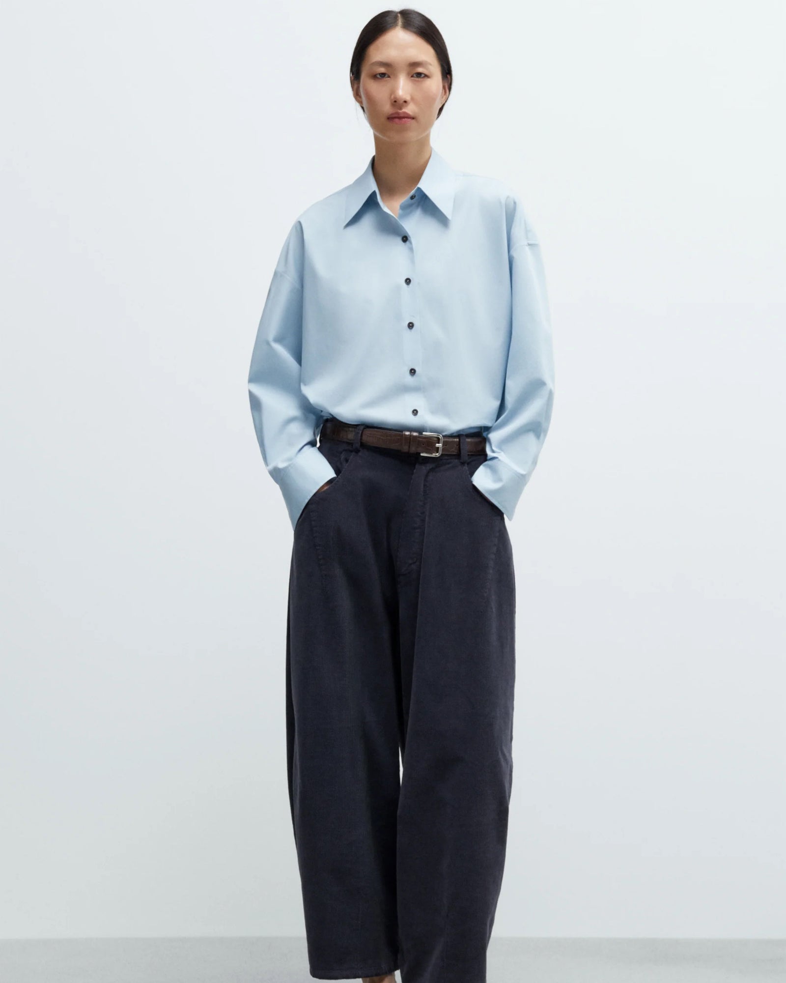 Oversized Shirt | Baby Blue