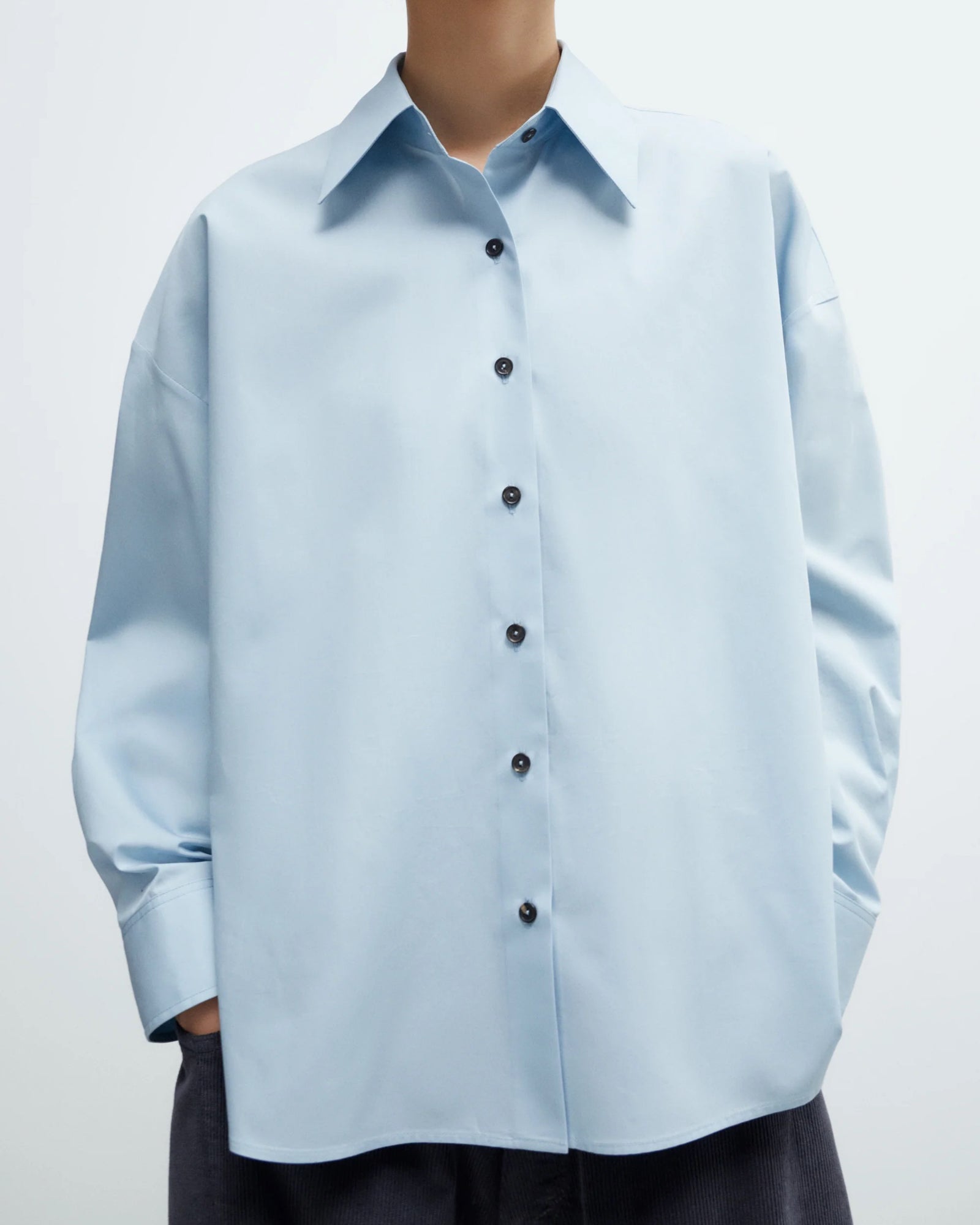 Oversized Shirt | Baby Blue