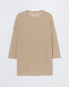 Merino Wool Oversized T-Shirt | Beige