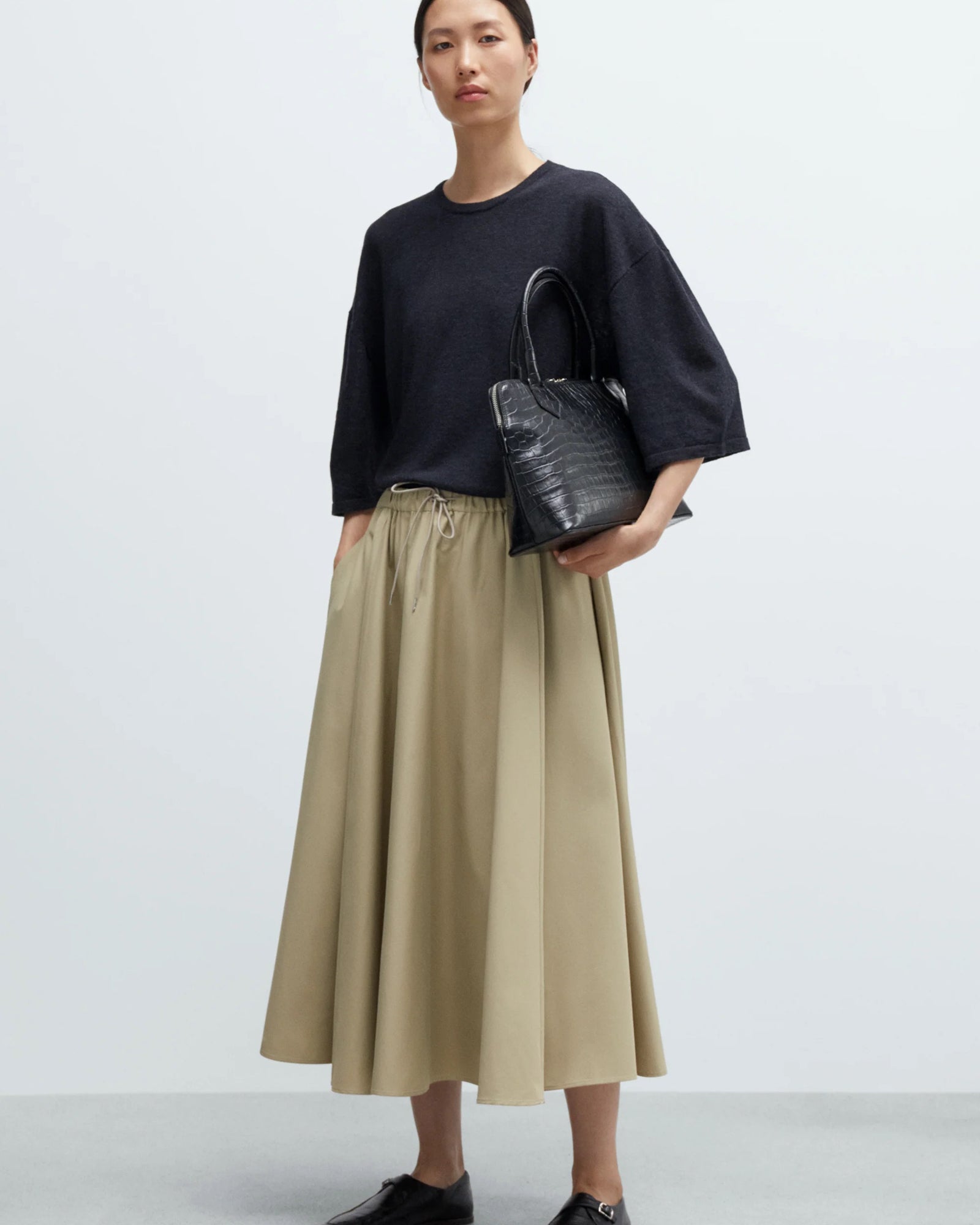 Technical Skirt | Camel