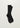 Cotton Rib Socks in Black