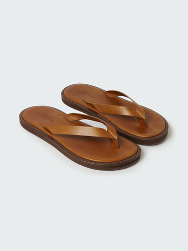 Curren Leather Sandal | Sand
