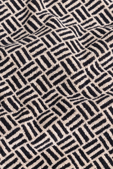 Torrens Hand Towel | Sand & Noir