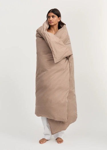 Duvet Set in Mix Dark Wheat