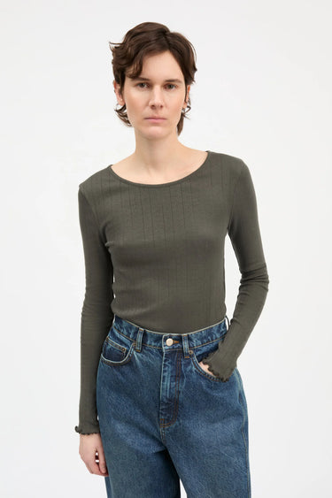 Edie Blouse | Dark Green