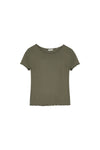 Edie Cap Sleeve Tee | Olive