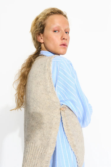 Elly Vest in Cream
