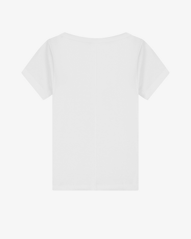 Lulu Baby Tee | White
