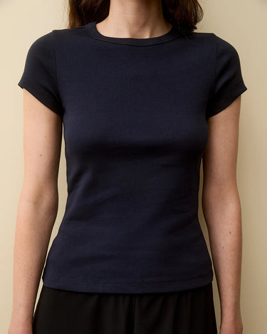 Car Baby Tee | Navy