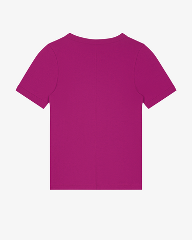 Car Tee in Magenta