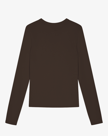 Max Tee in Dark Brown