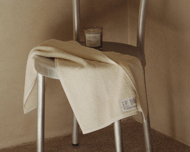 Heavy Towel in Bone White | Hand Towel