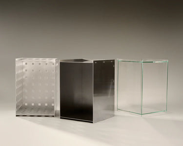 Rivet Box Table | Perforated Aluminium