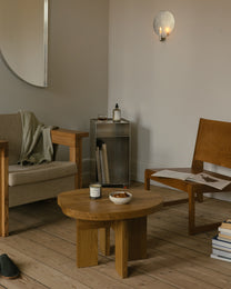 Symmetry Chair | Ash Wood | Oat Fabric