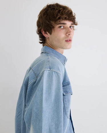 Washed Denim Utility Hugo | Bruce Wash