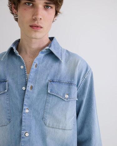Washed Denim Utility Hugo | Bruce Wash