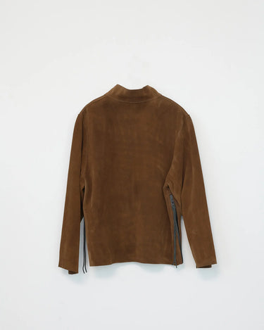 Suede Jacket | Brown