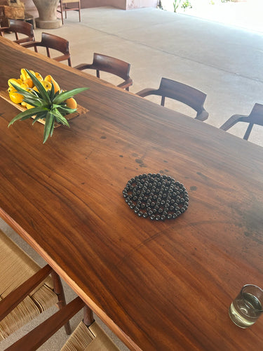 Large Round Coaster in Lacquer