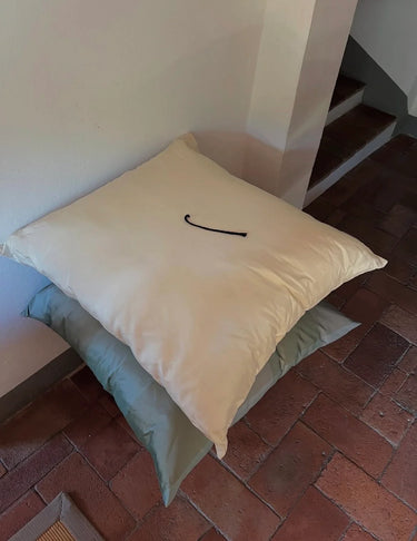 Square Pillow Cover | Almond