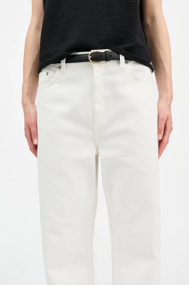 Maddy Straight Jeans | Off White