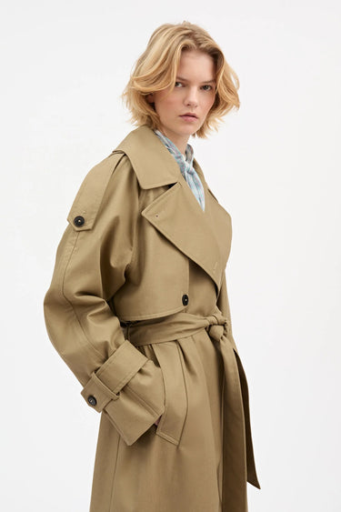 Luna Trenchcoat | Light Khaki