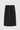 Canvas Pleat Cocoon Skirt | Black