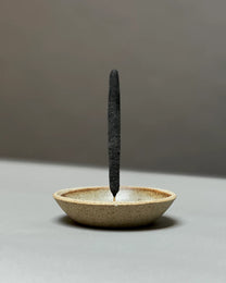 Stoneware Incense Holder | Piker White
