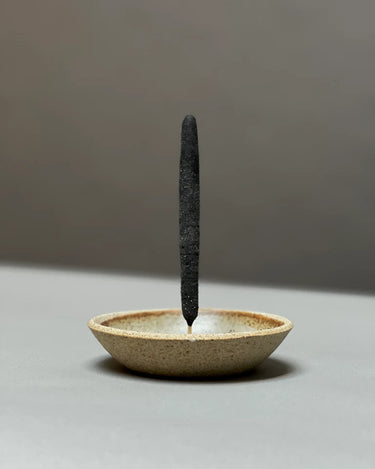 Stoneware Incense Holder | Piker White