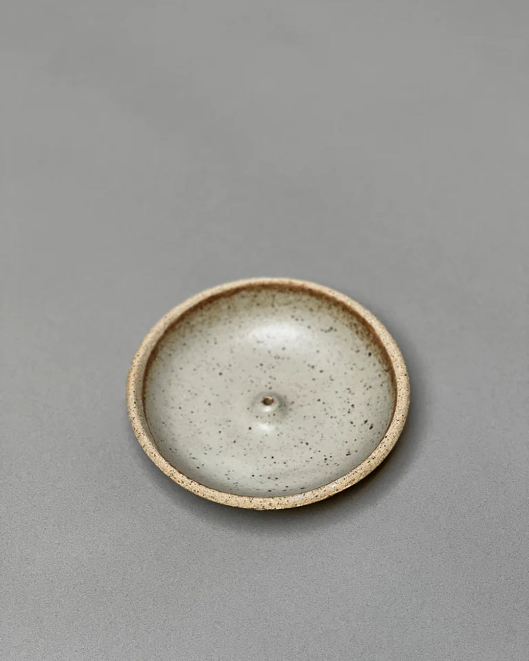 Stoneware Incense Holder | Piker White