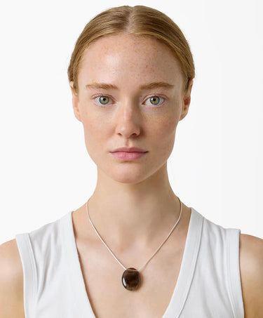 The Julia Necklace | Smokey Quartz