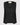 Tailored Linen Vest | Black