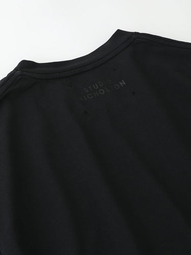Loop Long Sleeve T-Shirt | Black