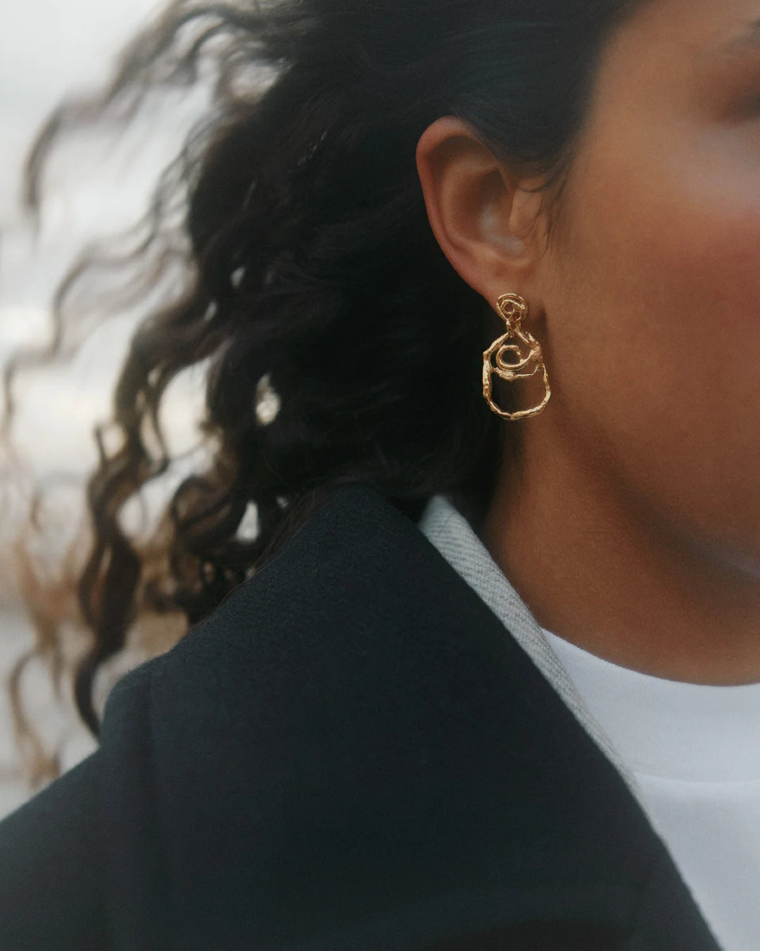 Merle Earring | Gold Plated