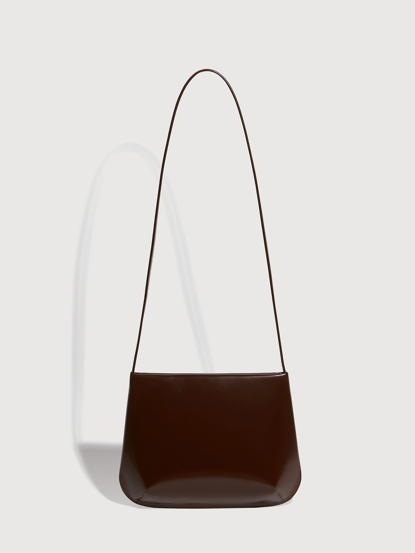 Loge Bag | Choc Spazzolato leather