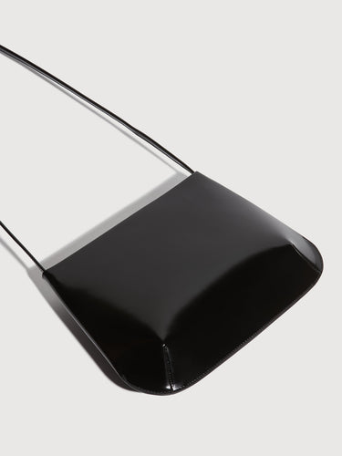 Loge Bag | Noir Spazzolato leather